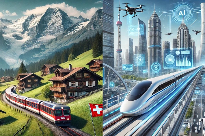 20240926 Picture SBB Vs Maglev Train